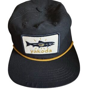 Black and Gold Men's Hat